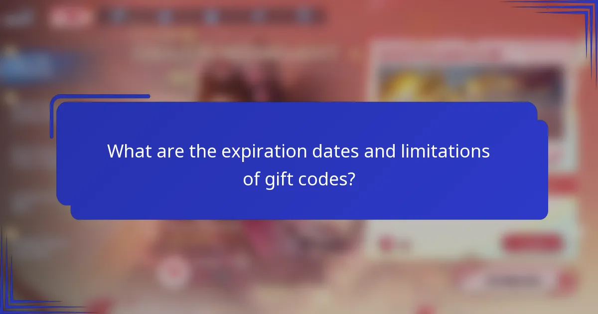 What are the expiration dates and limitations of gift codes?